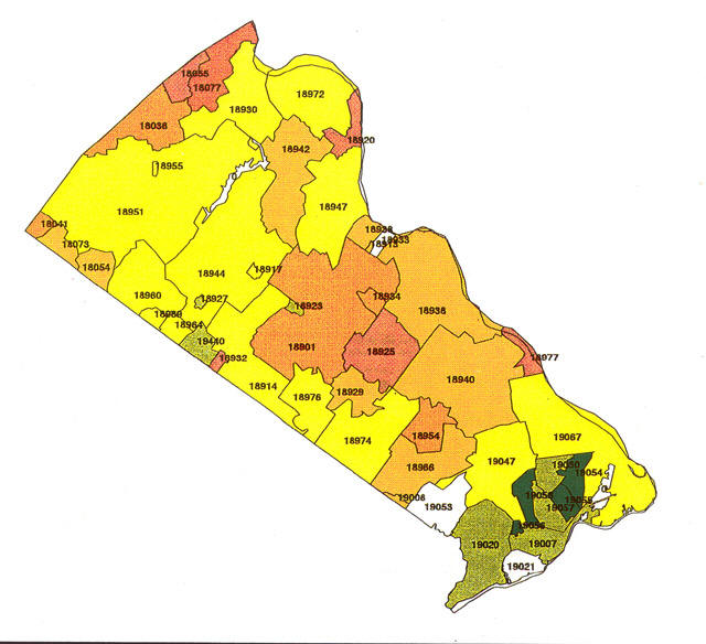 EPA Radon Info For Bucks And Montgomery Counties